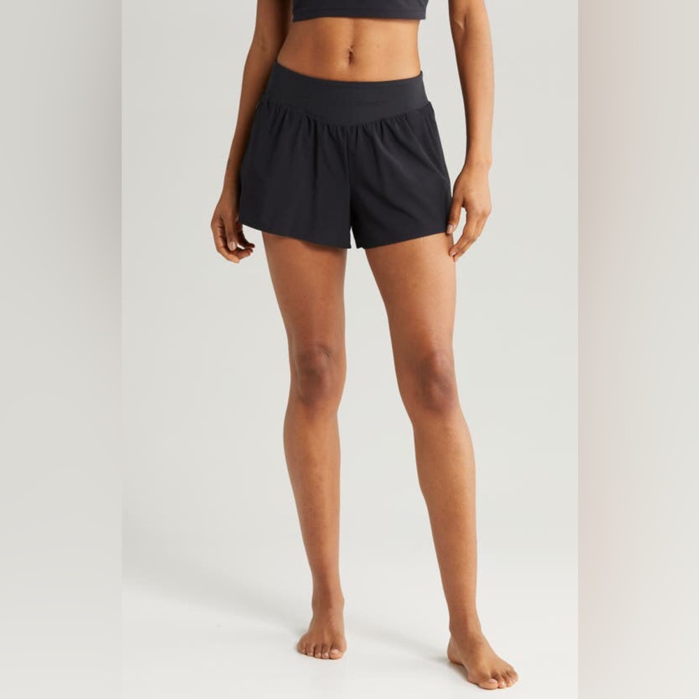 Kona Sol ALL SPORT HIGH WAIST SHORTS IN BLACK 14W size